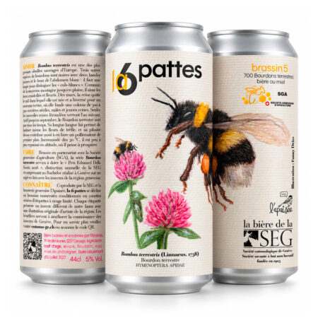 Canette La 6 pattes – Bombus terrestris 44 cl