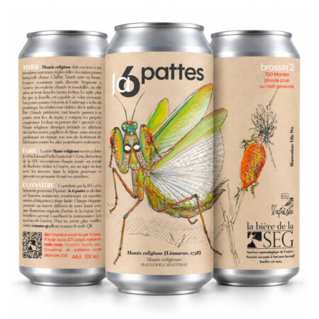Canette La 6 pattes – Mantis religiosa 44 cl