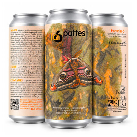 Canette La 6 pattes – Saturnia pavonia 44 cl